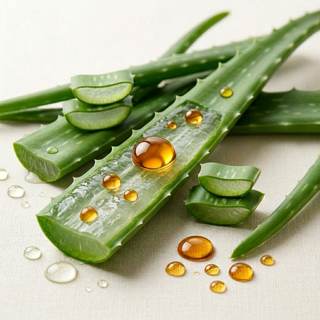 Aloe vera e vitamina E